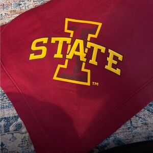Iowa State Gildan DryBlend Red Blanket